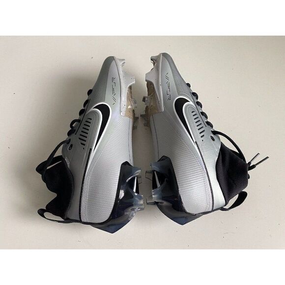 Nike Vapor Edge Pro 360 2 Grey Black Football Cleats DA5456-002 Men’s Sz 8.5 - Picture 8 of 10